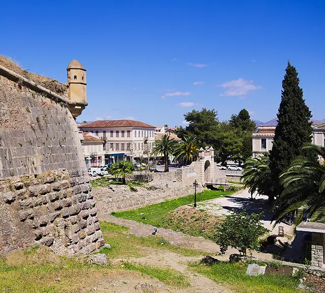 Land Gate in Nafplio and the Grimani Bastion