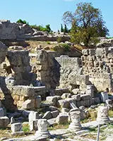 Αρχαία Αγορά στην Κόρινθο